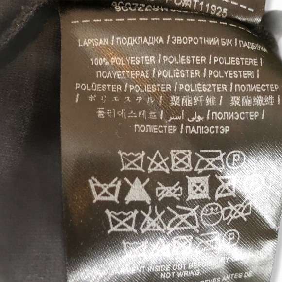 Guess Black Dress with Leather-style Sleeves - Picture 5 of 5